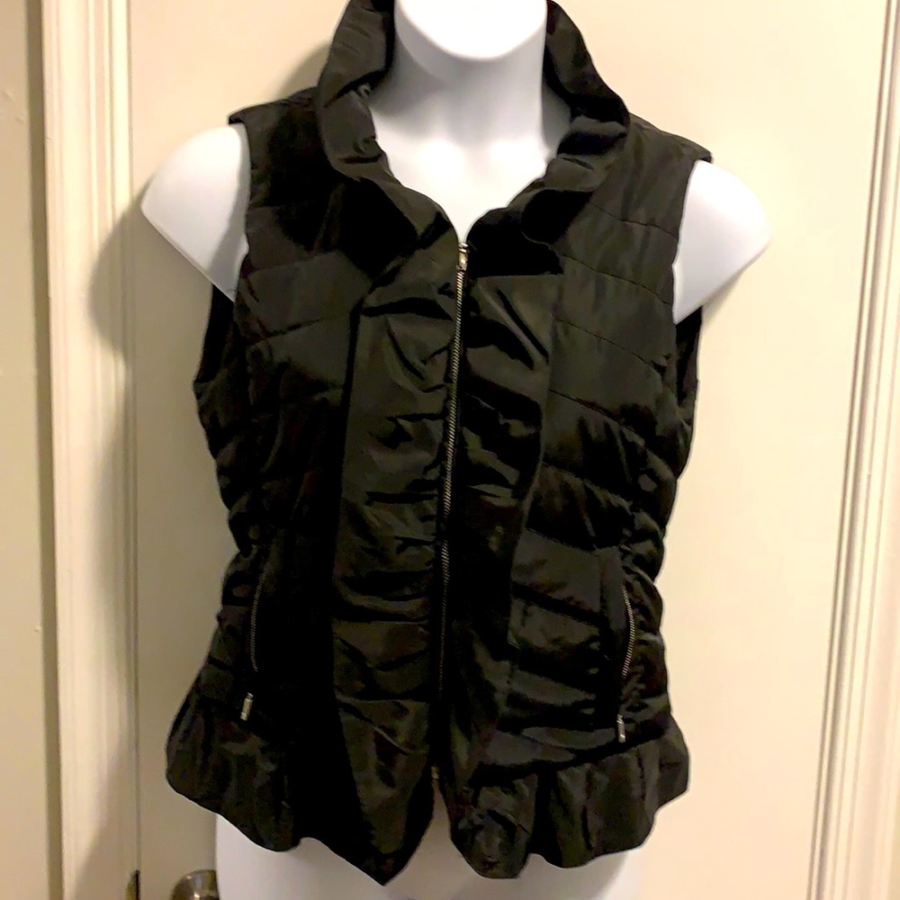 Black White Vest